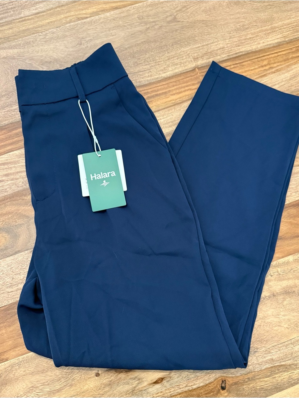 HALARA Navy High Rise Performance Dress Pants